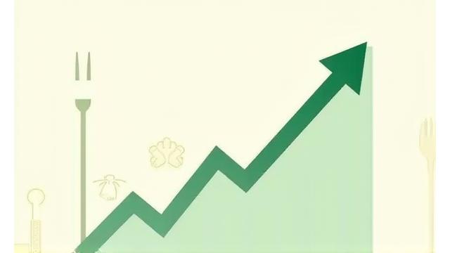 Gráfico de crecimiento de tráfico orgánico para un blog de comida, con una línea ascendente pronunciada, mostrando la eficacia del SEO con IA.